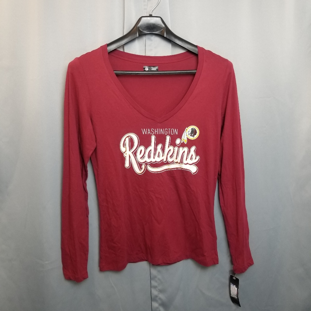 Washington Redskins long sleeve V neck